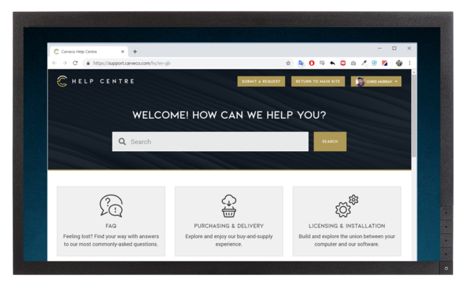 Getting started with your new software Carveco