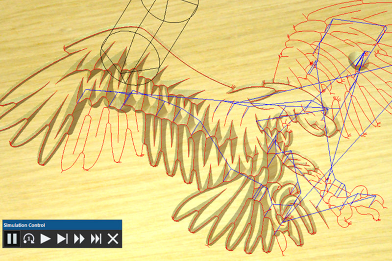 Machining simulation