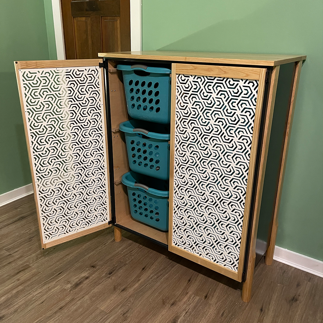 Laundry cupboard by Full Steam Designs