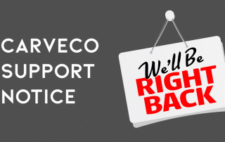 Carveco Support Notice