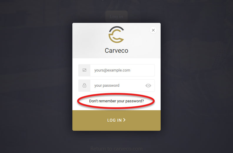 v2-forgot-password-condensed How to reset your Carveco Account password