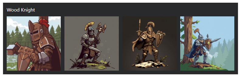 knight-bad-prompt An example of a not so good prompt for Text to Relief tool