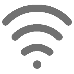 Internet Connection Required Wifi signal indicator - representing internet connection